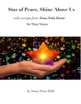 Star of Peace, Shine Above Us with excerpts from 'Dona Nobis Pacem' for 3 equal voices Three-Part Treble choral sheet music cover